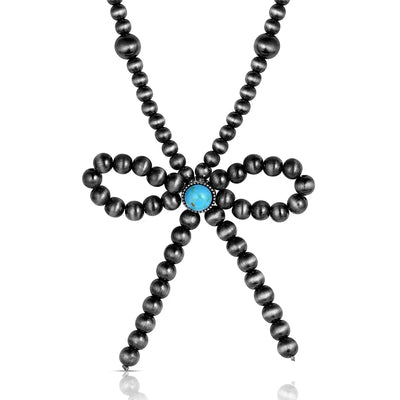 Montana Silversmith Forever Tide Beaded Bow Necklace