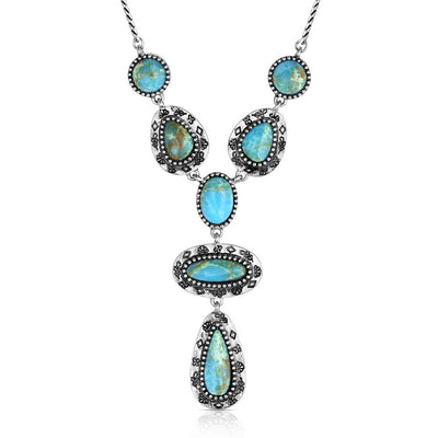 Montana Silversmith Bold Horizon Turquoise Necklace
