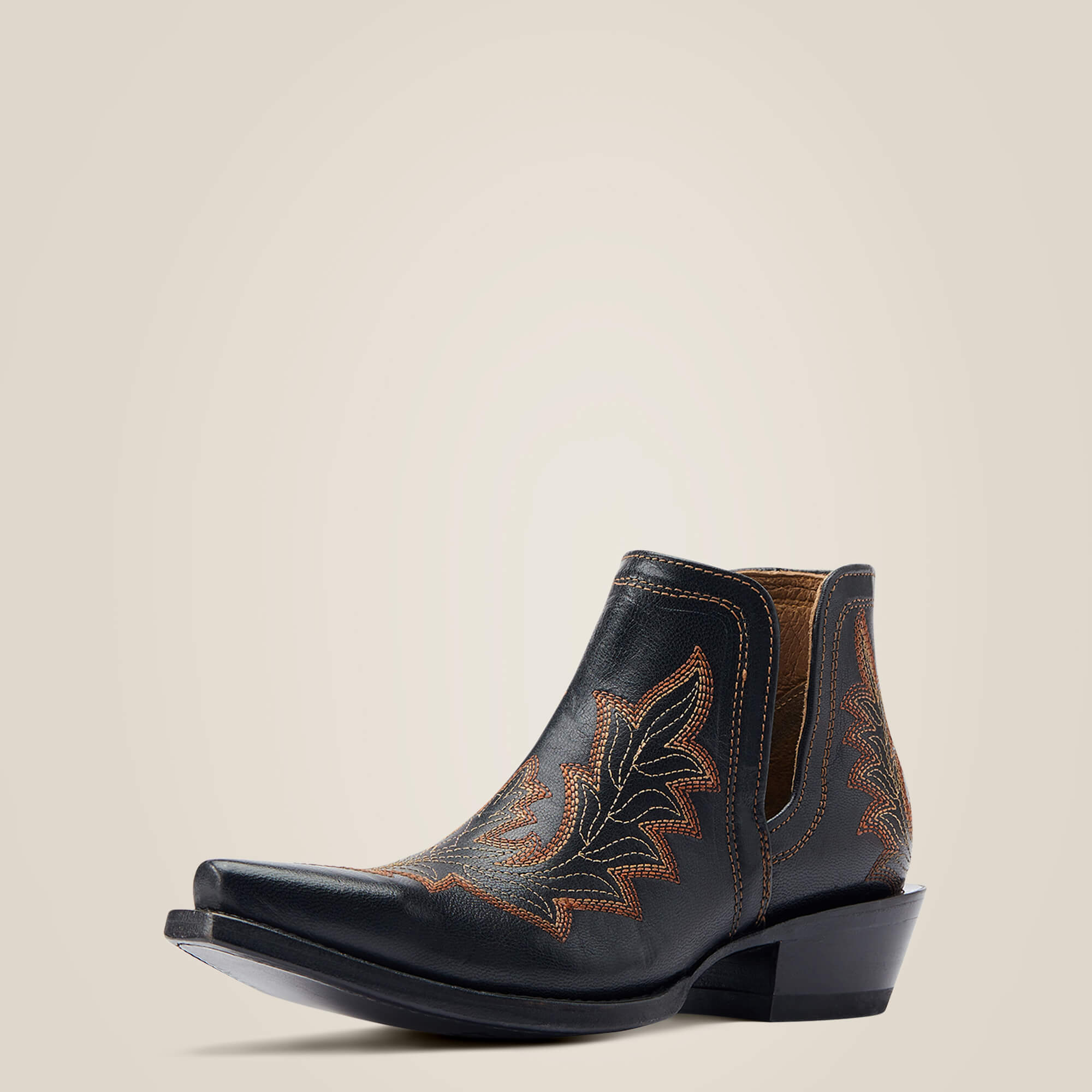 low heel women's dress boots Ariat Women's Dixon Low Heel Western Boot