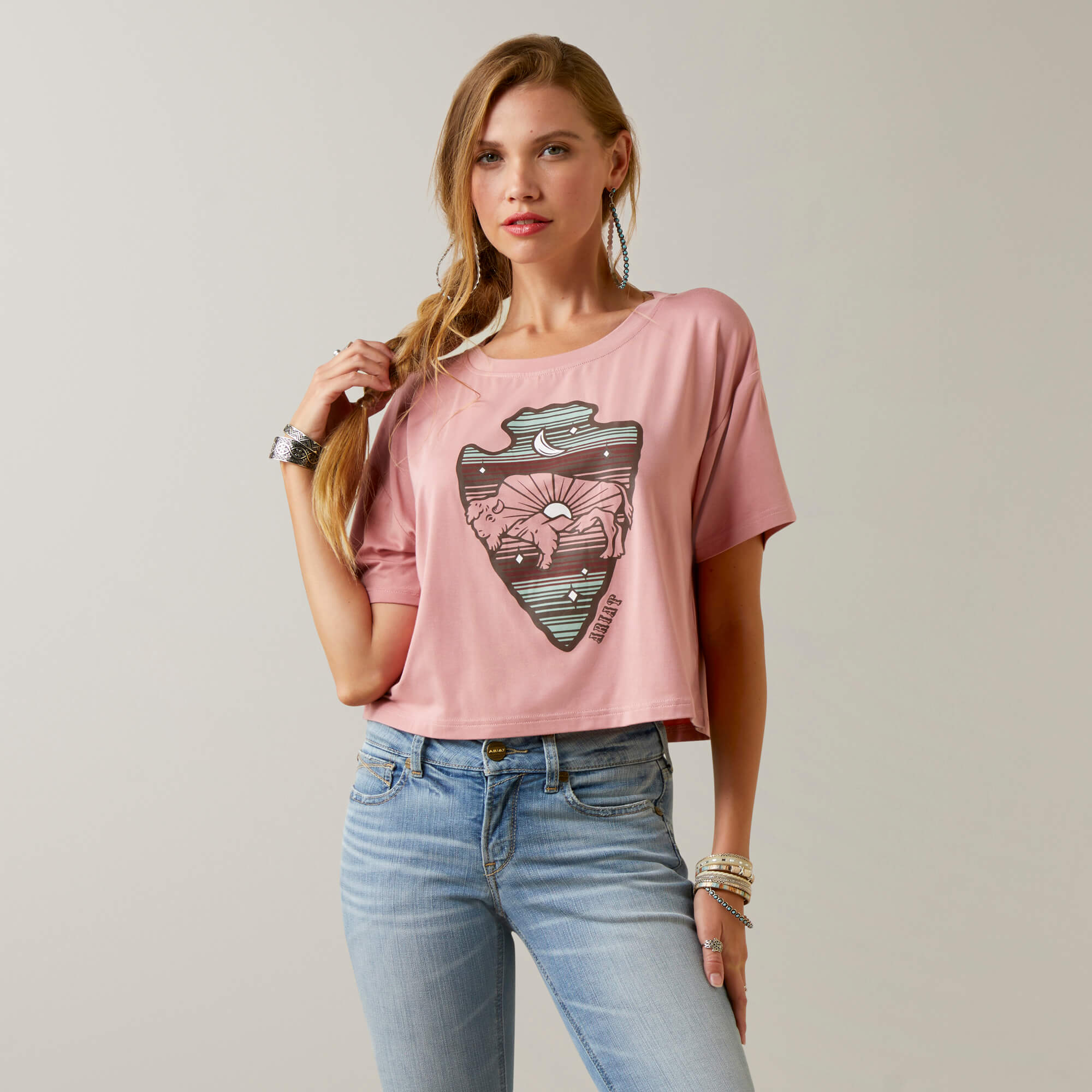 Ariat Women's Buffalo Rising T-Shirt