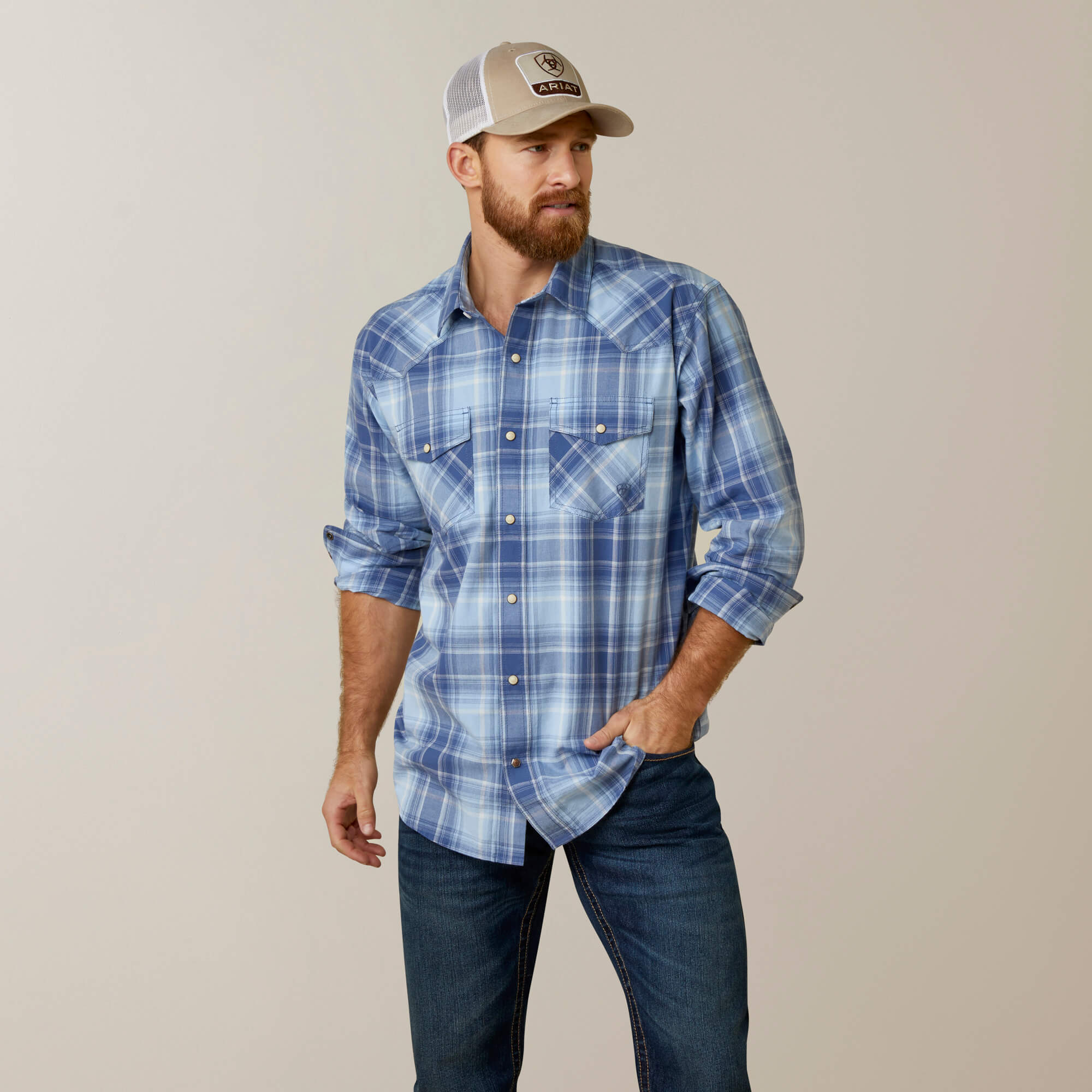 Ariat Men's Halmaty Retro Fit Shirt Ariat Men's Halmaty Retro Fit Shirt