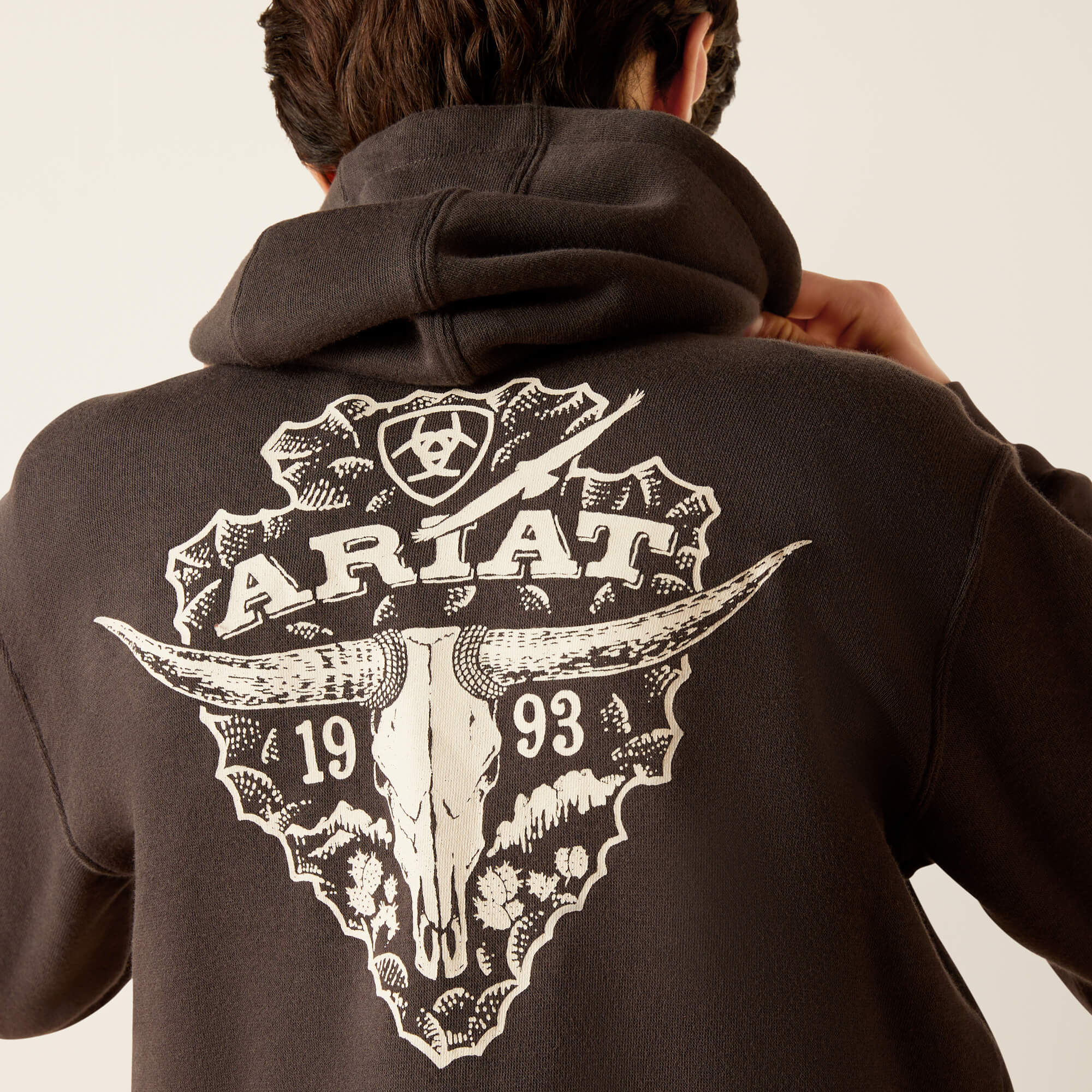 Ariat Men's Patriot 2.0 Dark Brown Hoodie M