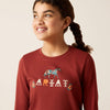 Ariat Girl's Blossom Pony T-Shirt