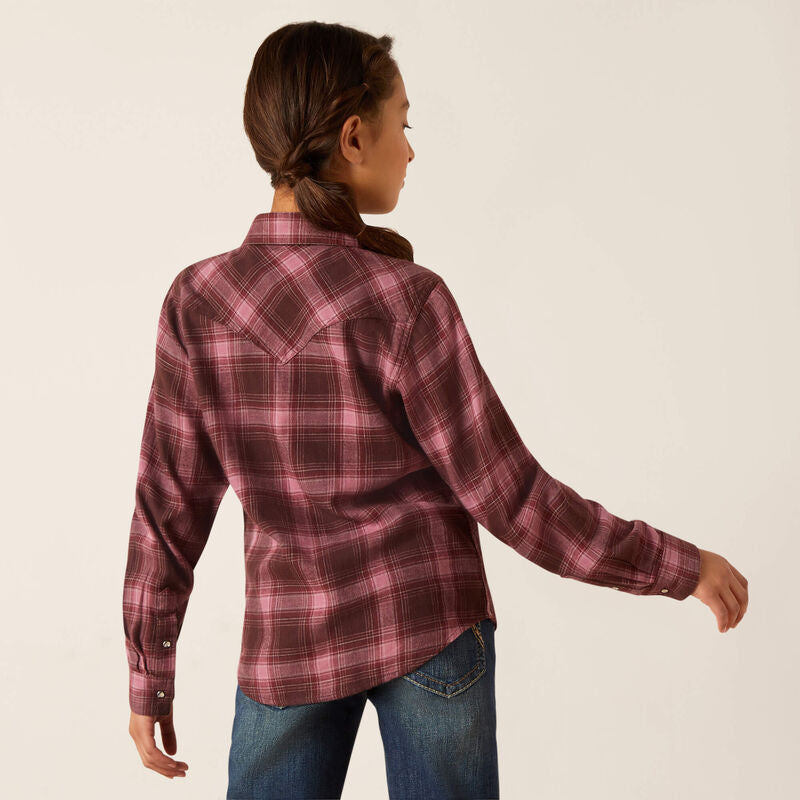 Ariat Girl's Plaid Shirt - Centerville Western Store Ariat Girl's Plaid Shirt - Centerville Western Store