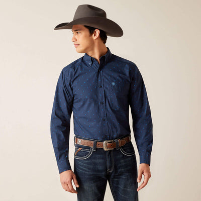 Ariat Men's Pollerd Fitted Shirt