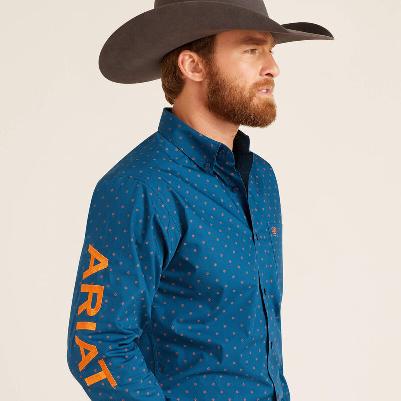 Ariat Men's Team Clarence Fitted Shirt - Centerville Western Store