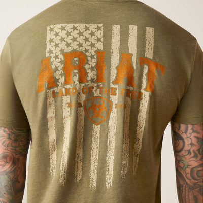 Ariat Men's Western Vertical Flag T-Shirt