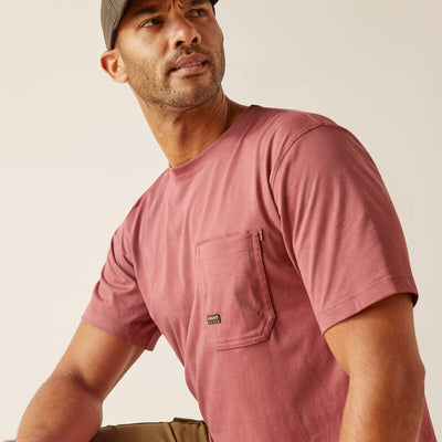 Ariat Men's Rebar Workman Reflective Flag T-Shirt