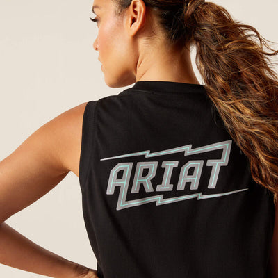 Ariat Women's Rebar Cotton Strong Bolt Tank Top