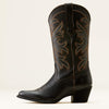 Ariat Women's Heritage J Toe Stretch Fit Black Western Boot