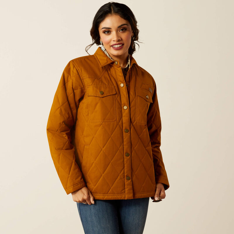 Ariat Women's Grizzly Quilted Barn Jacket