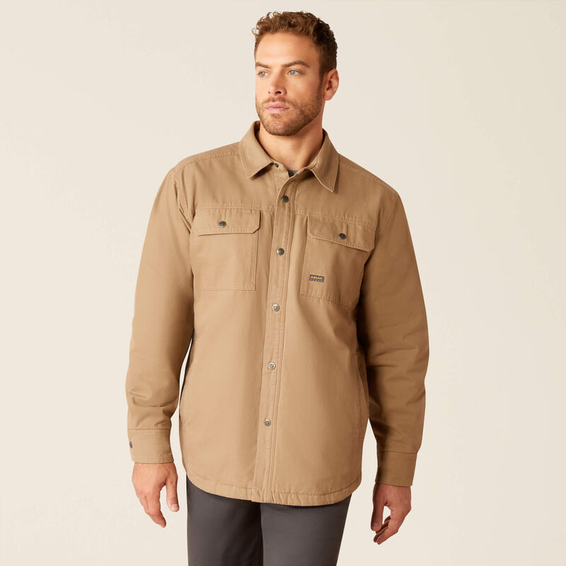 Ariat Men's Rebar Canvas Shirt Jacket