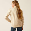 Ariat Girls Pasture 1/4 Zip Sweatshirt