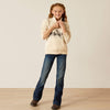 Ariat Girls Pasture 1/4 Zip Sweatshirt