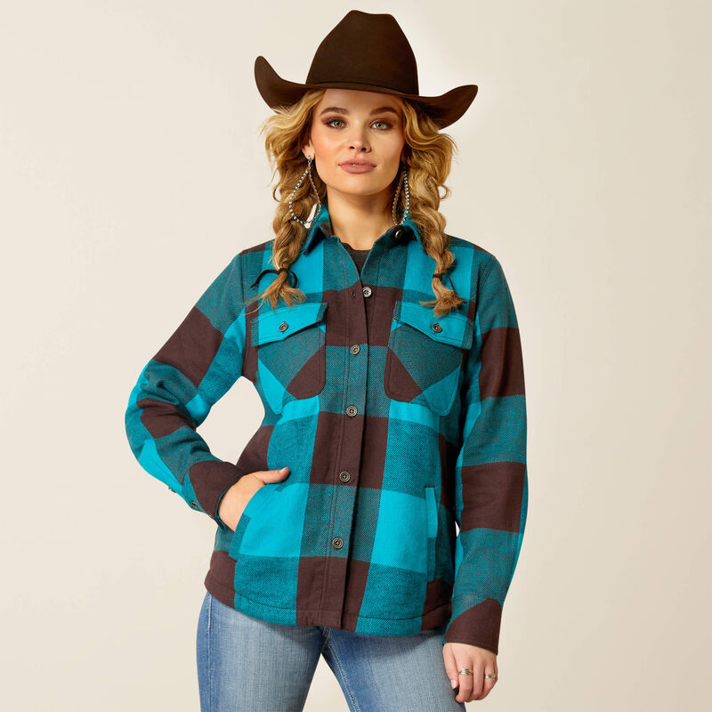 Ariat Women's Buffalo Plaid Shirt Jacket