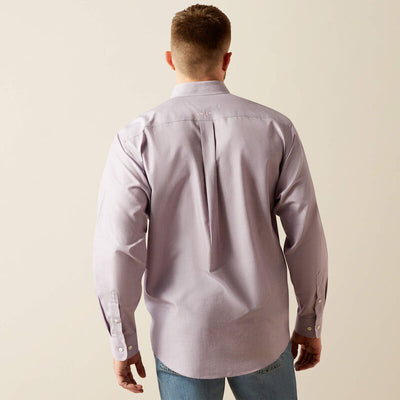 Ariat Men's Wrinkle Free Solid Classic Fit Shirt