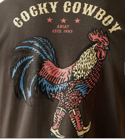 Ariat Men's Cocky Cowboy Graphic T-Shirt