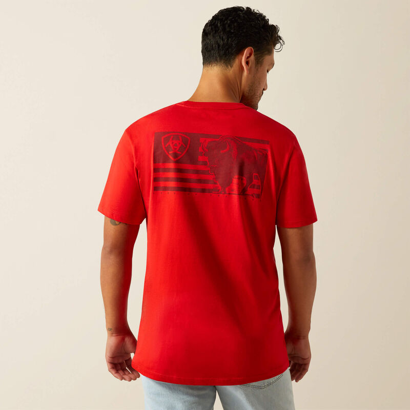 Ariat Men's Etched Buffalo T-shirt
