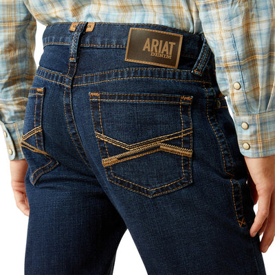 Ariat Men's M8 Reagan Straight Slim Fit Jean