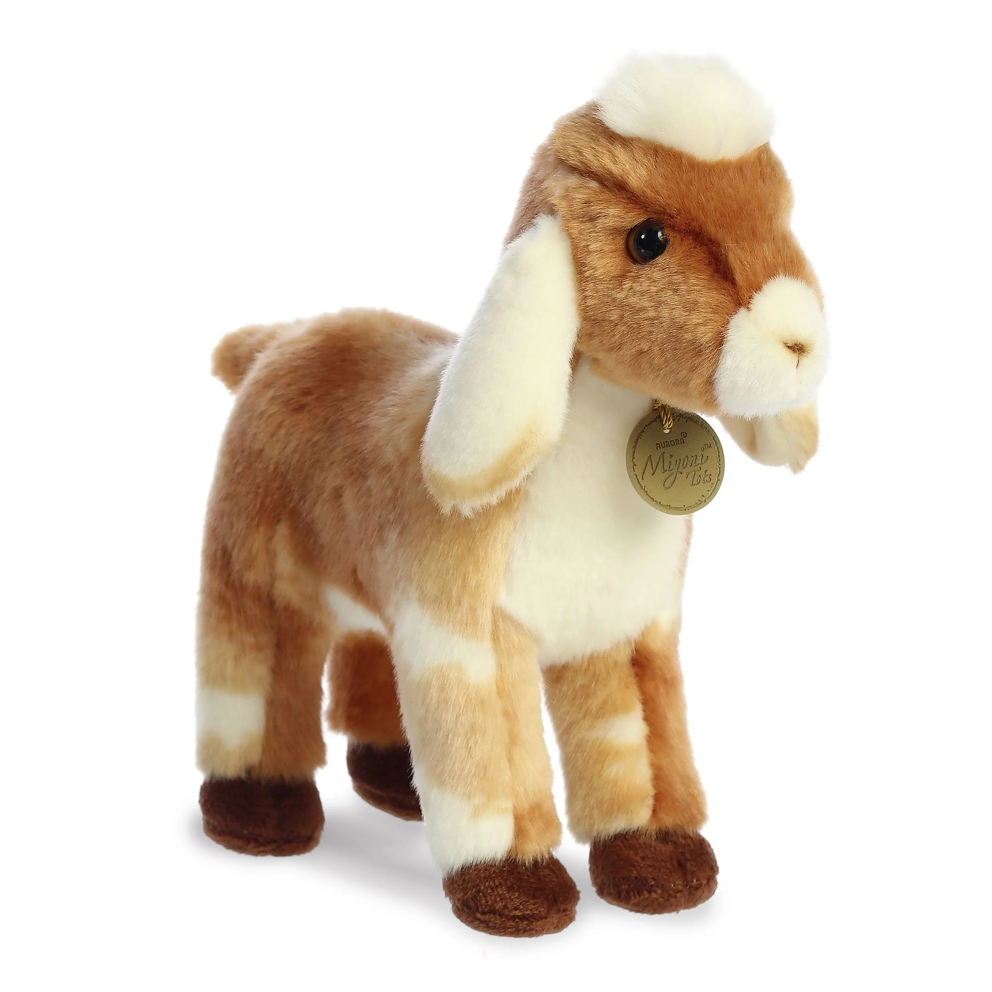 Aurora - Miyoni Tots - Nubian Goat Kid Stuffed Animal