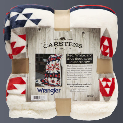 Carsten's Wrangler Southwest Sherpa Throw