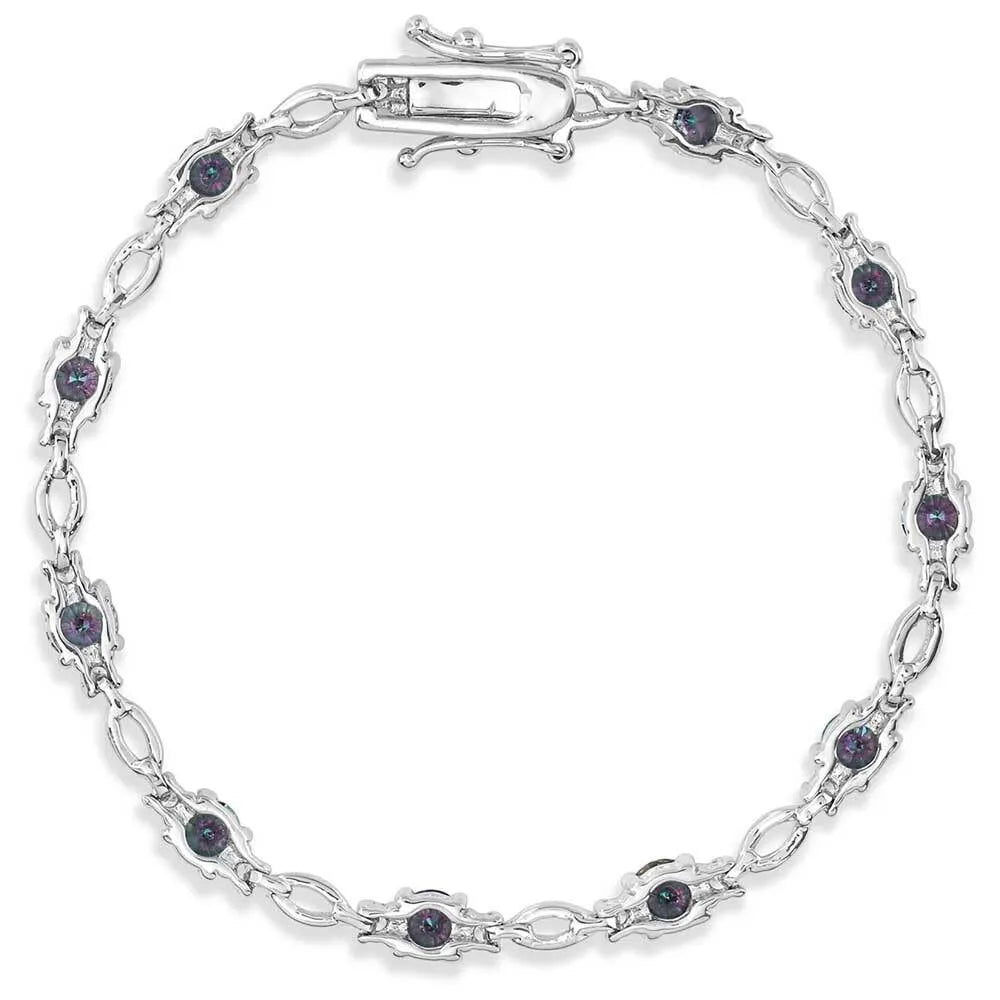 Montana Silversmiths Northern Lights Skip Stone Bracelet