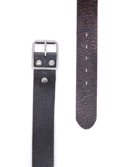 Bed Stu "Hobo" Men's Belt - Black Abrasive