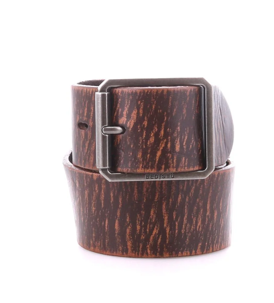 Bed Stu "Hobo" Men's Belt - Brown Abrasive