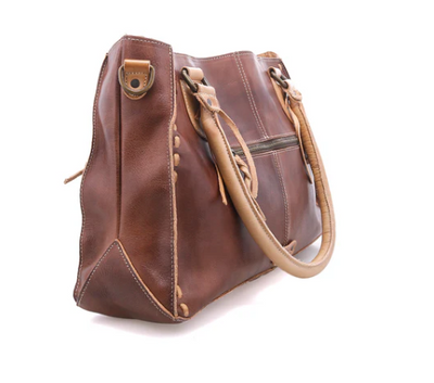Bed Stu "Rockababy"  Teak Oats Rustic Handbag