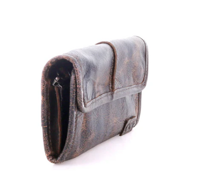 Bed Stu "Canton" Black Lux Small Wallet