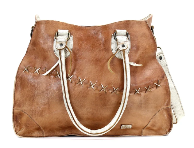Bed Stu "Bruna"  Tan Rustic Nectar Lux Handbag