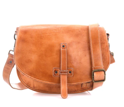 Bed Stu "Sequoia" Tan Rustic Crossbody