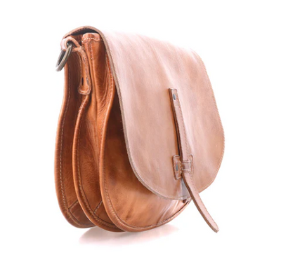 Bed Stu "Sequoia" Tan Rustic Crossbody