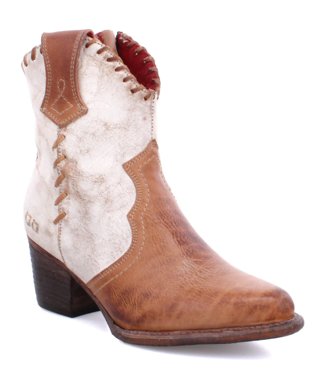 Bed Stu "Baila II" Two Tone Ankle Boot