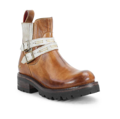 Bed Stu "Daring" Tan Rustic Nectar Lux Ankle Boot