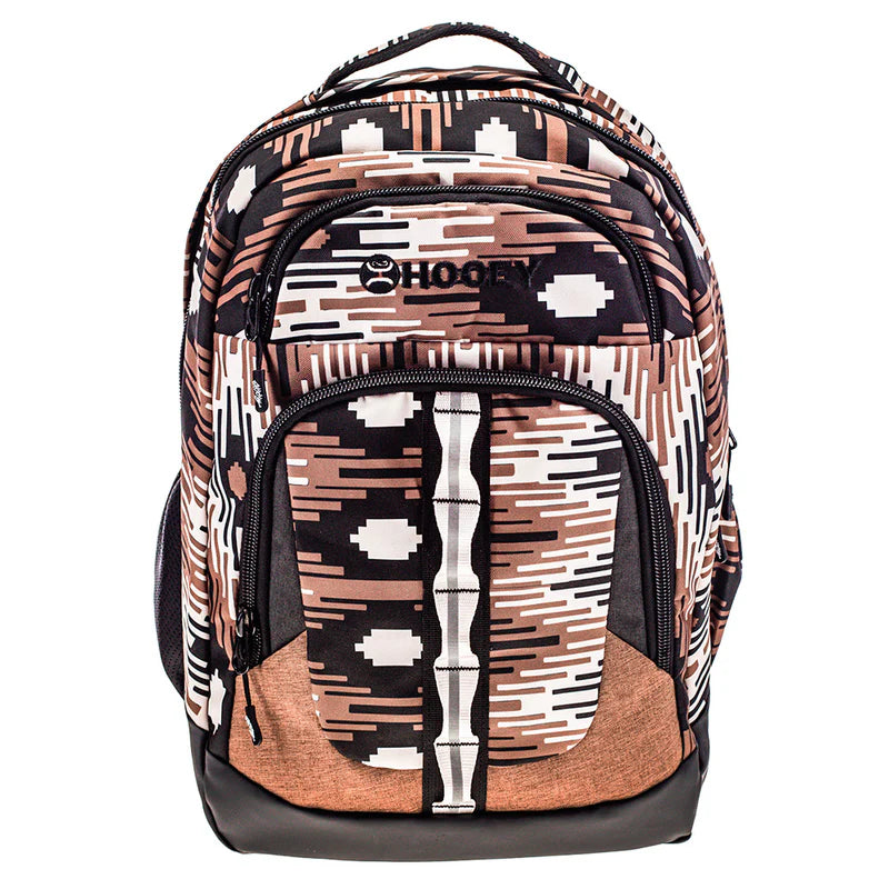 Hooey "Ox" Tan/Black with  Aztec Backpack