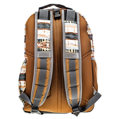 Hooey "Ox" Tan/Charcoal with Aztec Backpack