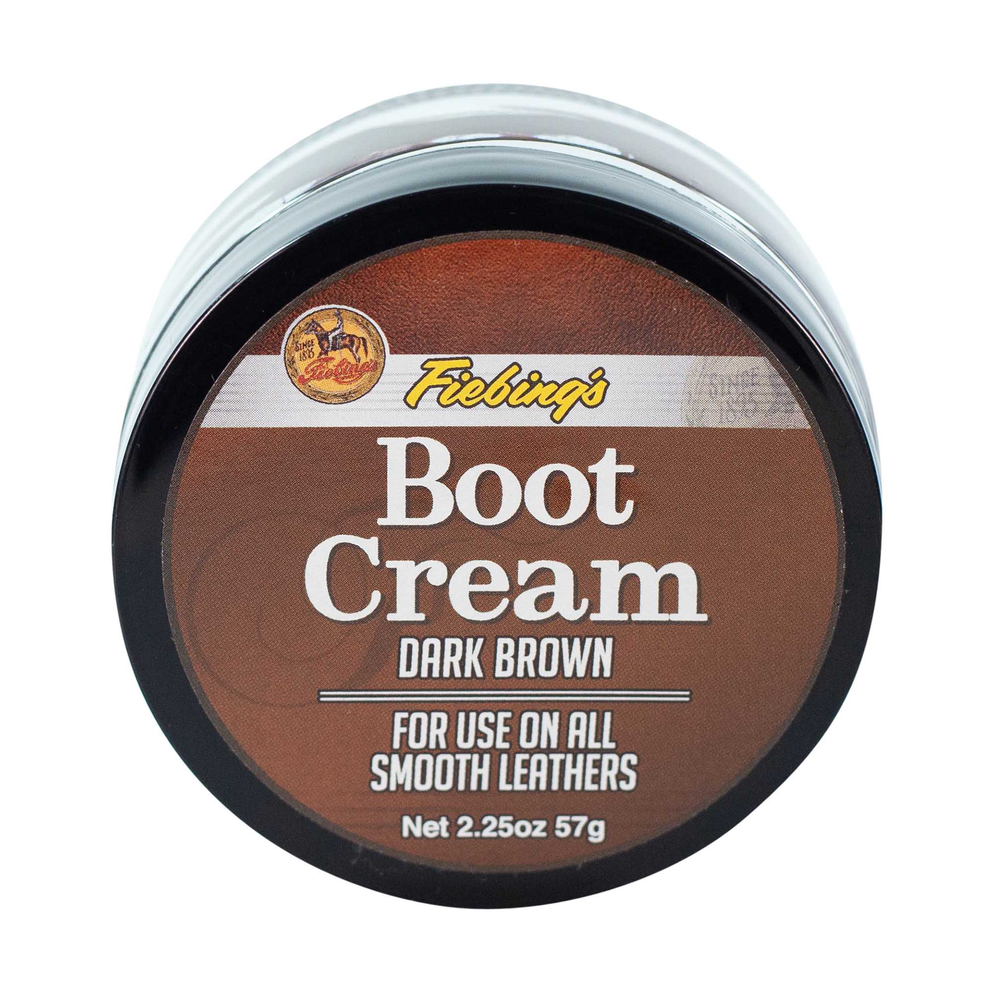 Fiebing's Boot & Shoe Creme Polish - Dark Brown (28)