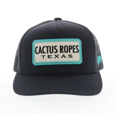 Hooey "Cactus Ropes Texas" Black Cap