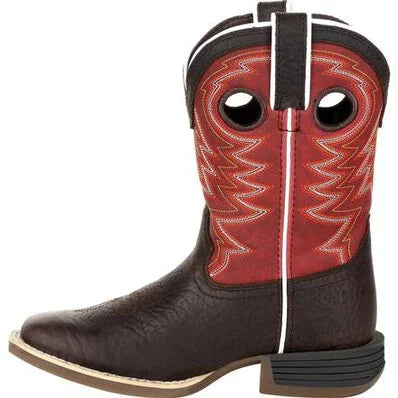 Durango Kid's Lil' Rebel Red Western Boot