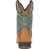 Durango Lil' Rebel Pro Little Kid's Teal Western Boot