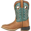 Durango Lil' Rebel Pro Little Kid's Teal Western Boot