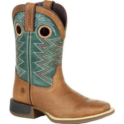 Durango Lil' Rebel Teal Western Boot