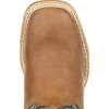 Durango Lil' Rebel Teal Western Boot