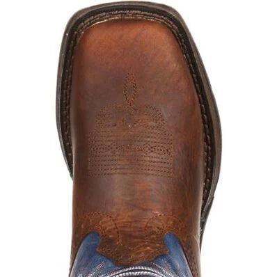 Lil' Durango Big Kid Blue Western Boot