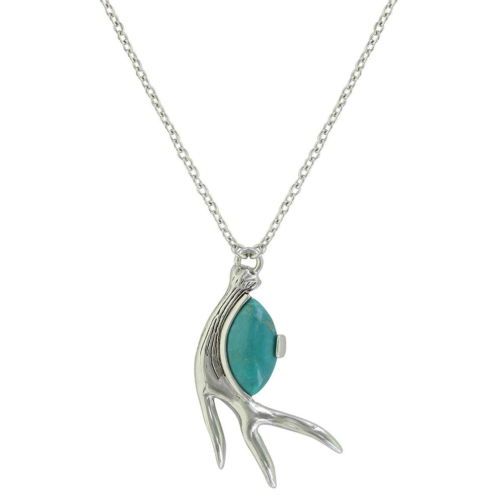 Montana Silversmith Pursue the Wild Hidden Treasure Turquoise Necklace