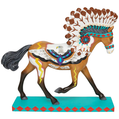 Enesco "Rain Dancer" Trail of the Painted Ponies Figurine