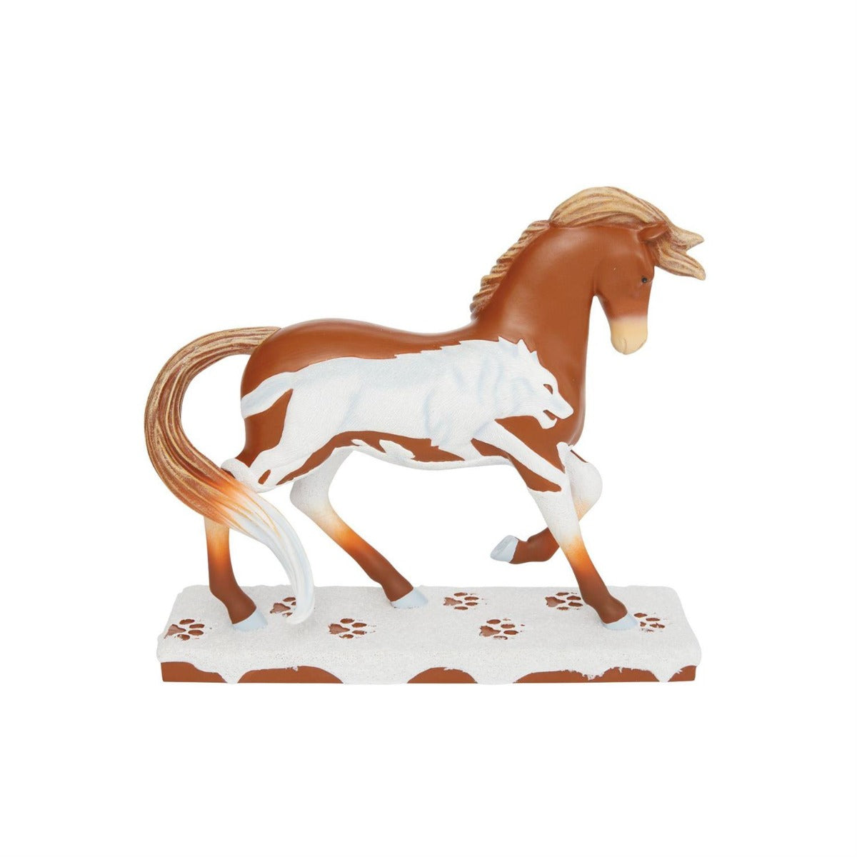 Enesco "Spirit Of The Wolf" Trail of The Painted Ponies Figurine