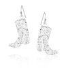 Montana Silversmith Chiseled Boot Earrings