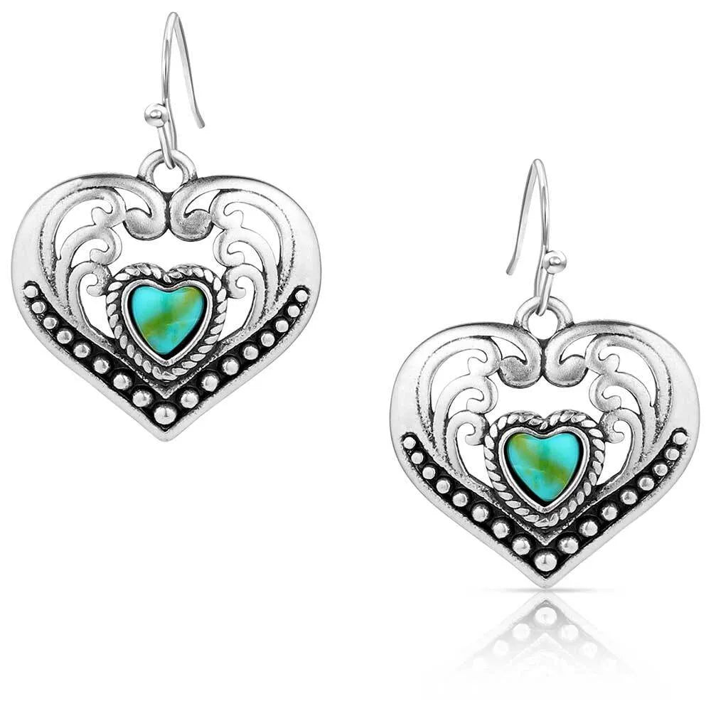 Montana Silversmith Fierce Heart Earrings